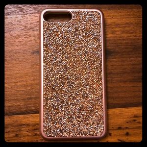 Rose Gold Crystal IPhone 7 Plus Case